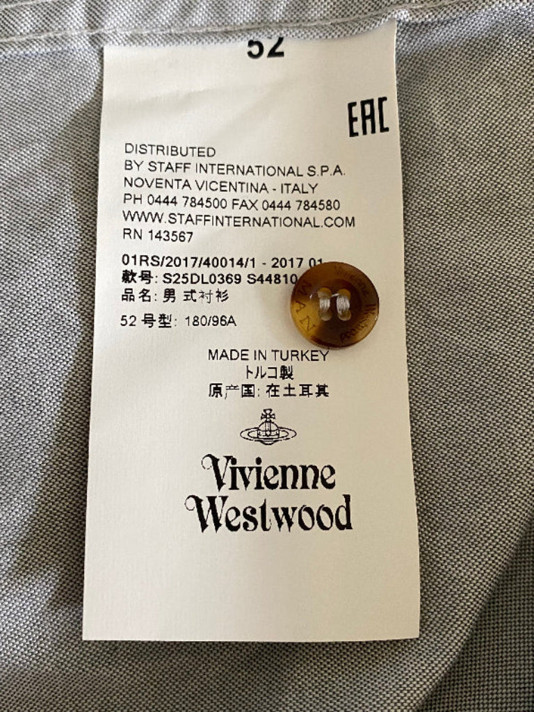 Vivienne Westwood Shirt - Wash Label