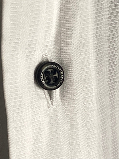 Hugo Boss White Fitted Shirt - Labeled Button