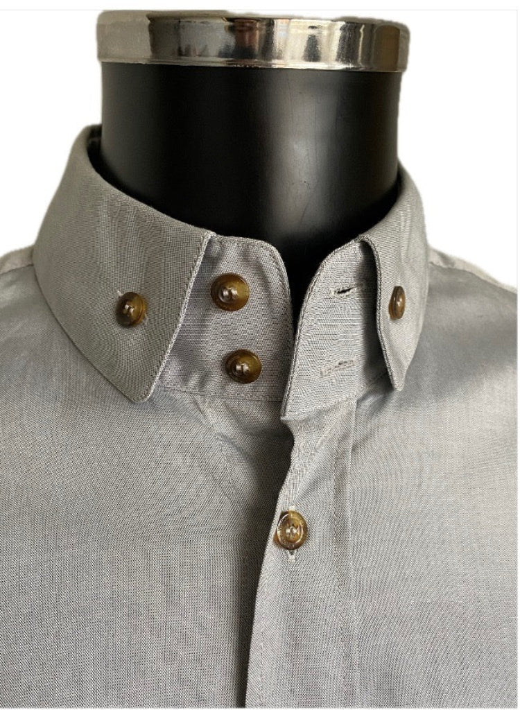 Vivienne Westwood Grey Mens Shirt - Collar