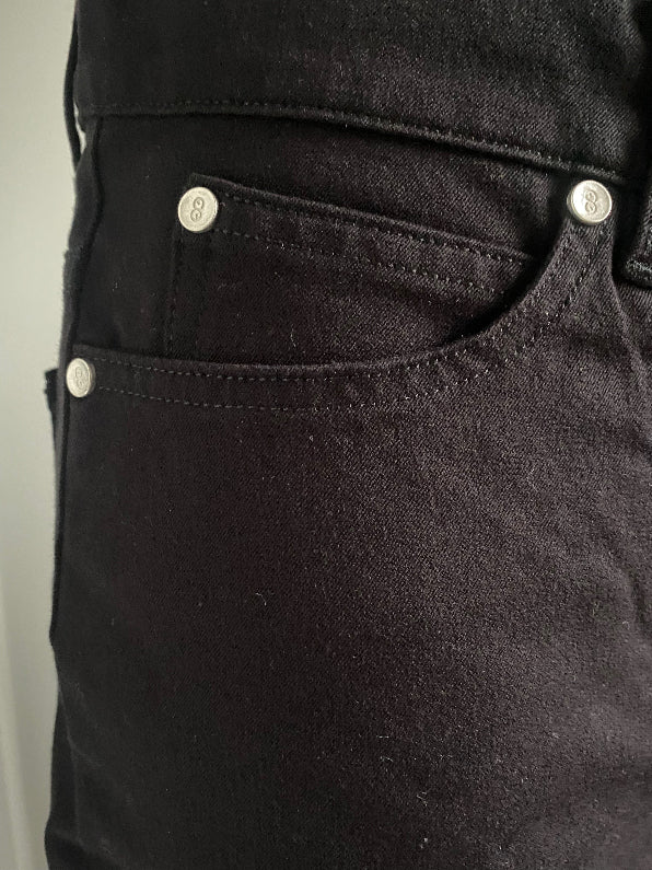 ESCADA Black Jeans Swarovski - UK10
