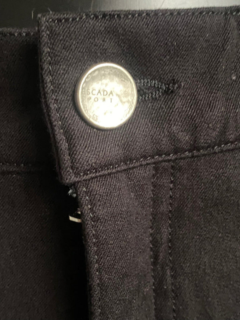 ESCADA Black Jeans Swarovski - UK10