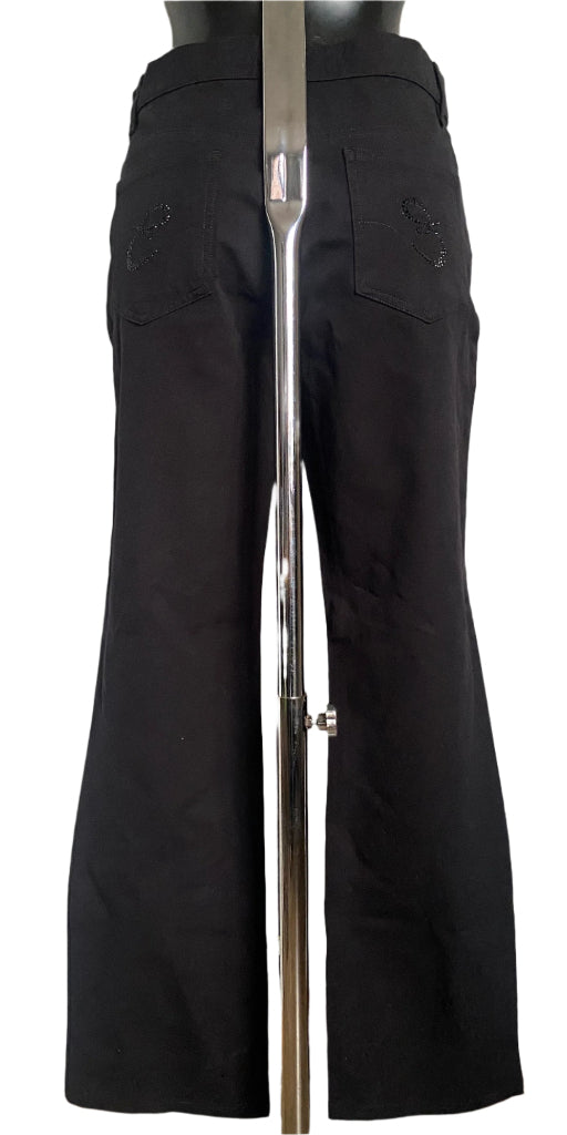 ESCADA Black Jeans Swarovski - UK10