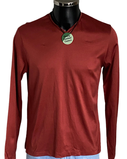 Hugo Boss Rust Coloured T-Shirt