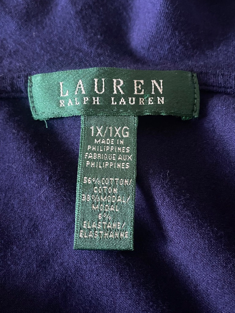 RALPH LAUREN Royal Blue Dress - Label