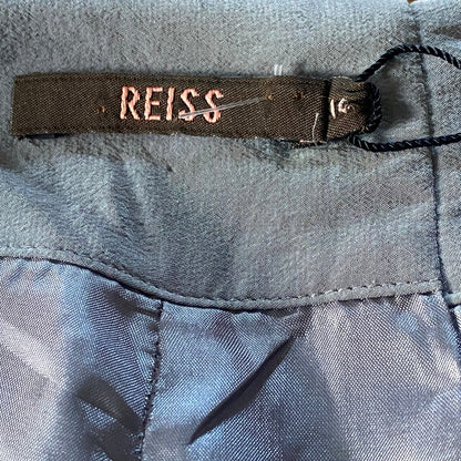 REISS Grey 100% Silk Skirt - UK14