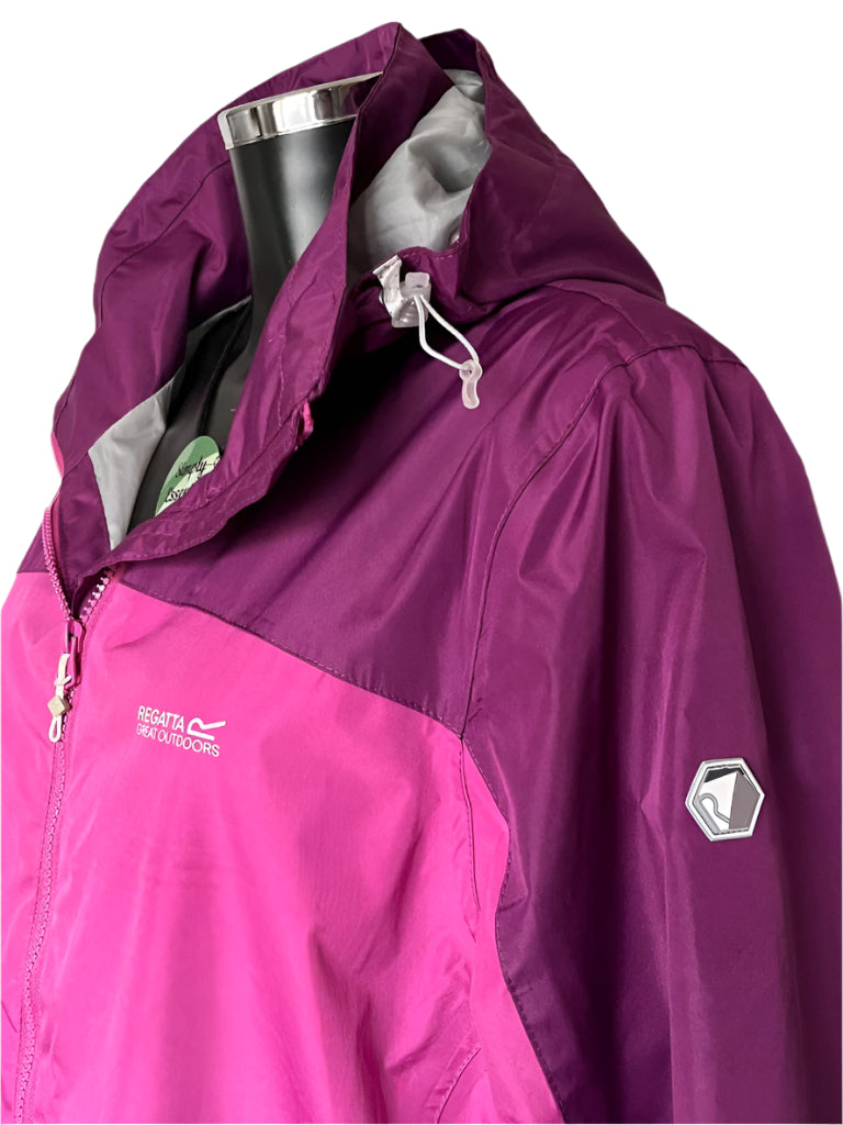 Regatta Jacket Mauve & Pink - Toggles
