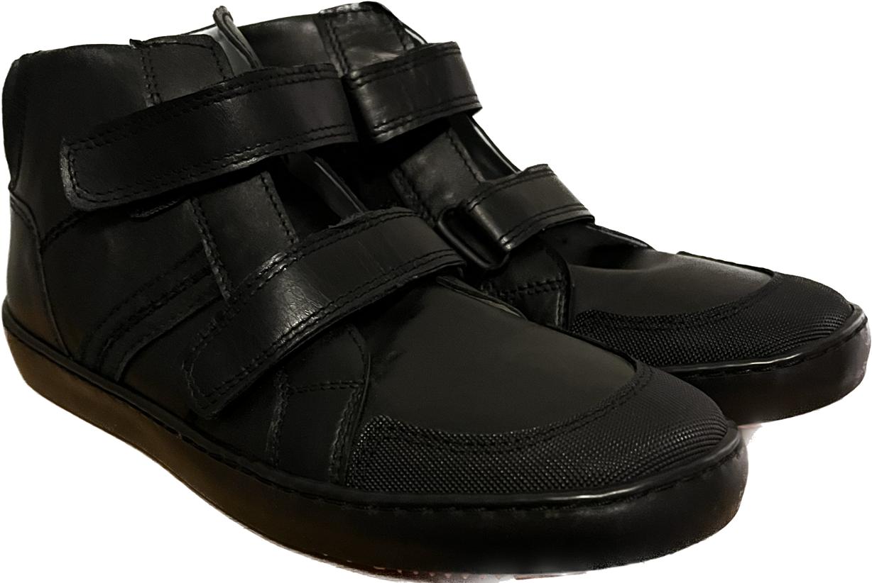 Petasil ANIL Black Leather Shoes size UK4.5 - New with box