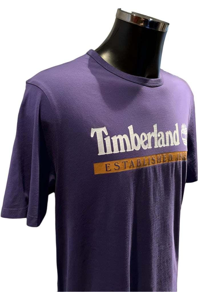 Timberland Purple T-shirt  - Size L 