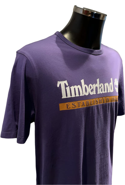 Timberland Purple T-shirt  - Size L 