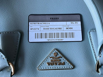 PRADA Leather Galleria Handbag Authenticity