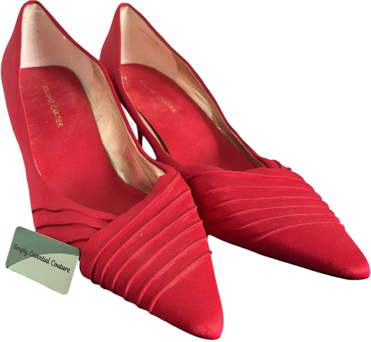 Roland Cartier Red Shoes UK10 - Pre-loved