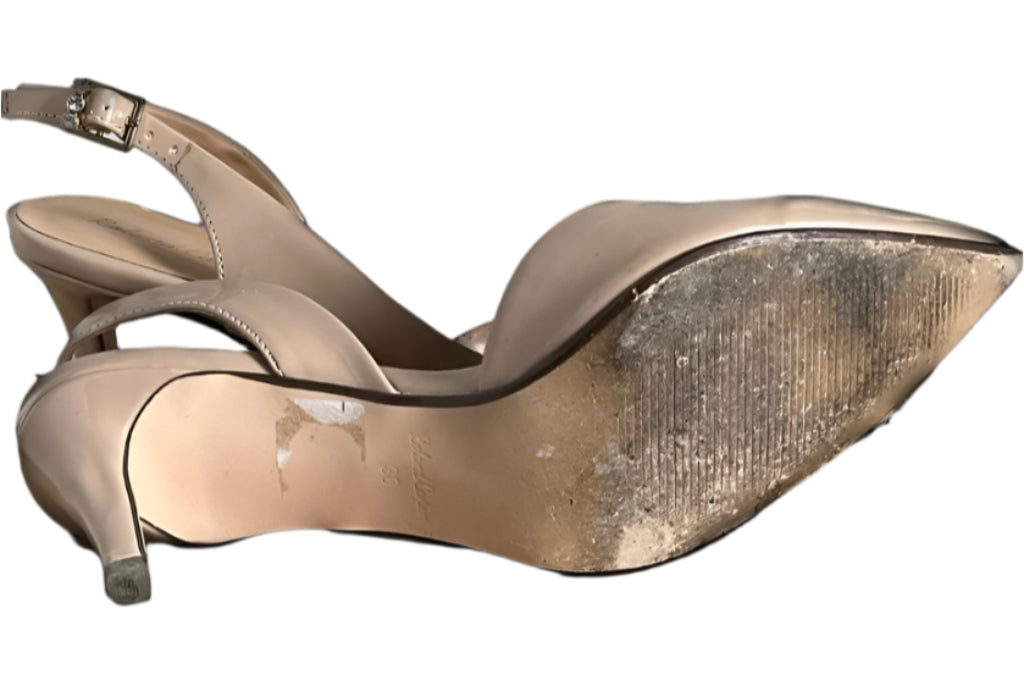 Roland Cartier Beige Patent Shoes - UK5