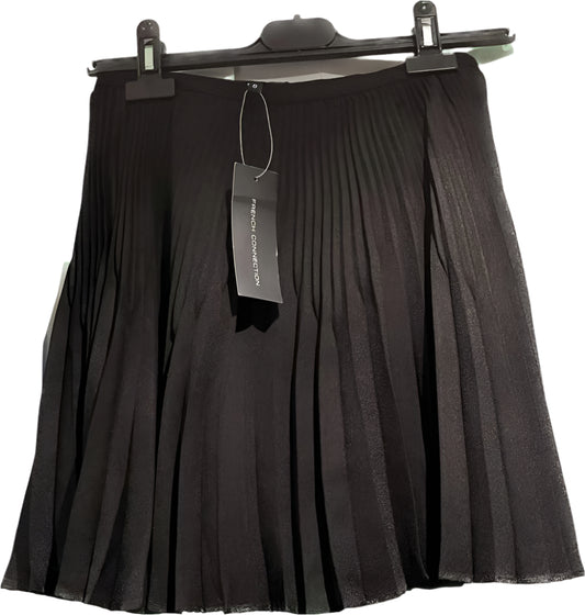 French Connection Pleated Mini Skirt - Size 8 - NEW with Tags