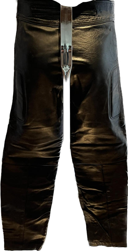 SKIN Biker Trousers - Size W34 - Rear