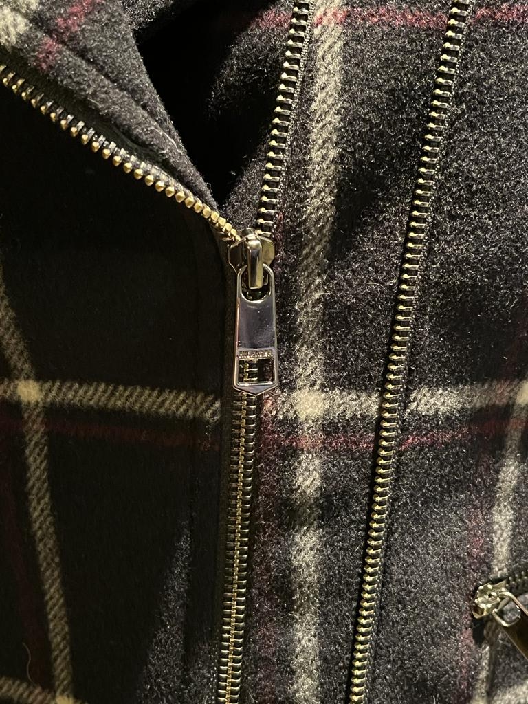 Hilfiger Wool Biker Style Jacket size UK8  - Pre-loved