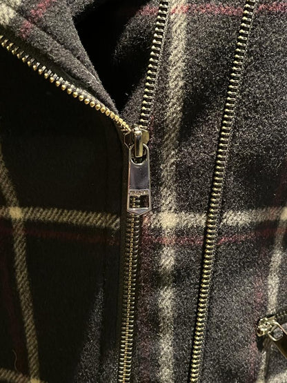 Hilfiger Wool Biker Style Jacket size UK8  - Pre-loved