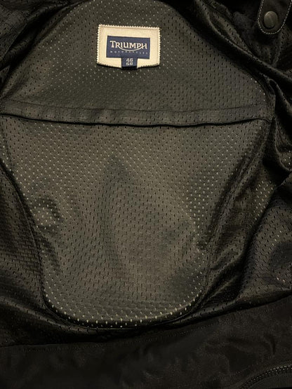 Triumph Motorbike Jacket - Inside Tag