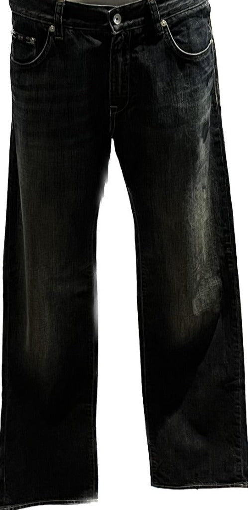 Hugo Boss Black Dark Wash Jeans - Front