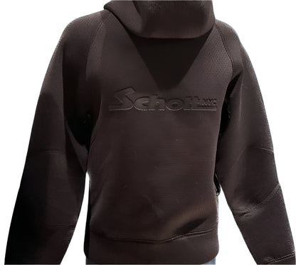 Schott Vintage NYC Hoodie  - Black - Rear