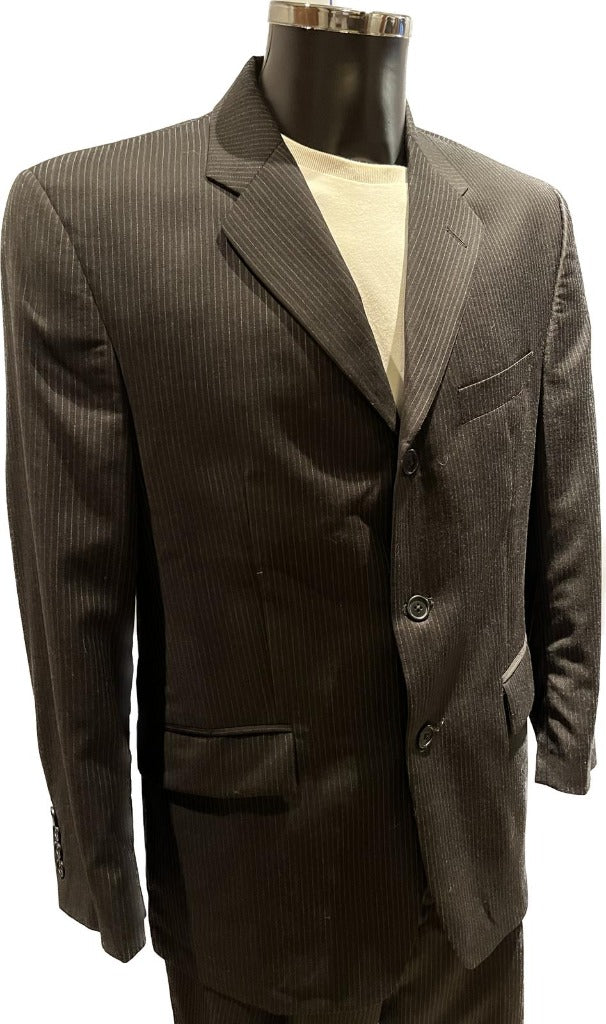 Calvin Klein S/B Black Pinstripe 