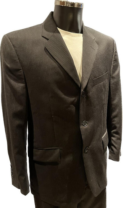 Calvin Klein S/B Black Pinstripe 