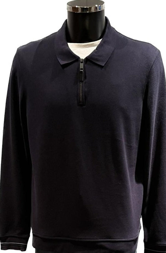 Ted Baker Navy Sweatshirt - L - Front