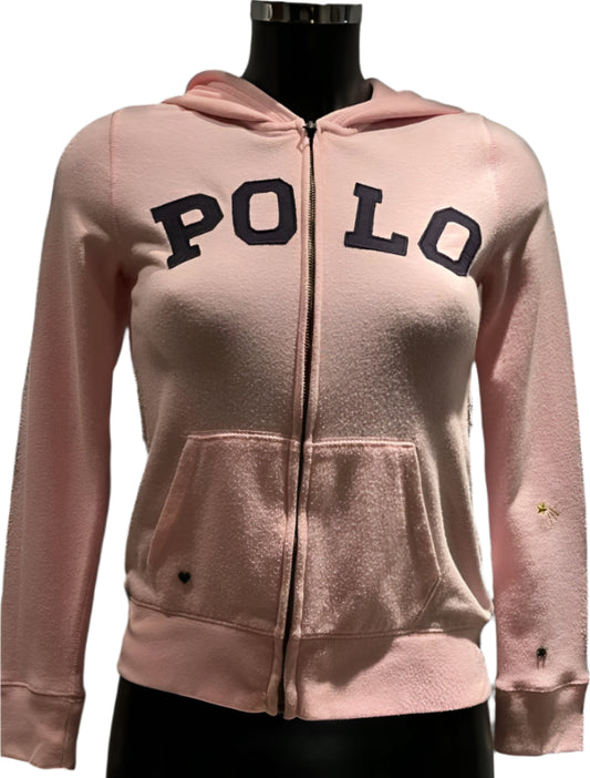 Polo Pink Hoodie - Size L 