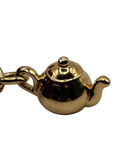MULBERRY Purple Bracelet - Teapot Charm 