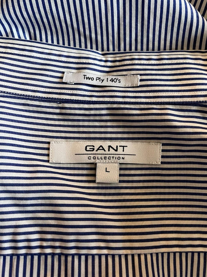 GANT Navy & White Shirt - Size L - Brand New with Tags