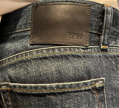 Hugo Boss Black Jeans - Leather Patch