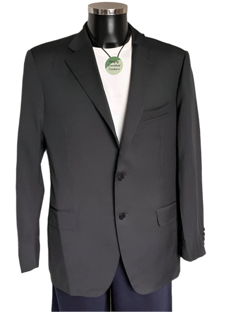 Canali Navy S/Breast Jacket - 40" Chest
