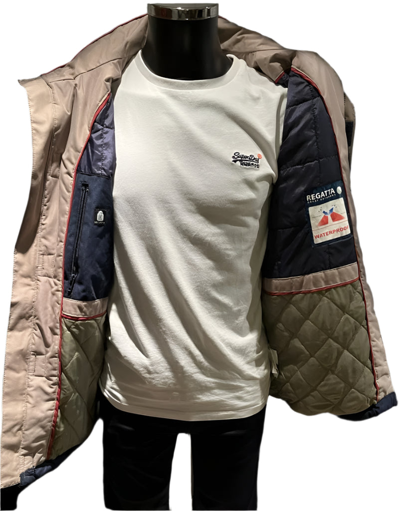 Regatta Navy Waterproof Blue Coat - UK S