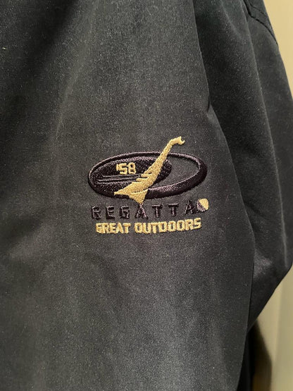 Regatta Navy Waterproof Blue Coat Logo