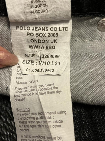 Vintage Polo RL Jeans Size 10 31L - NEW with Tags