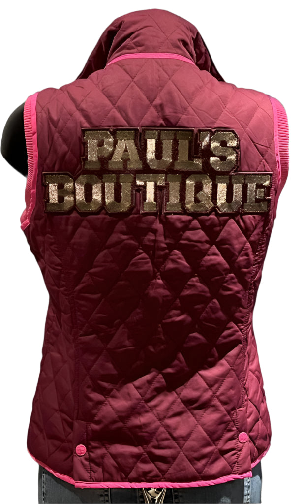 Paul's Boutique Shocking Pink Gilet - UK S