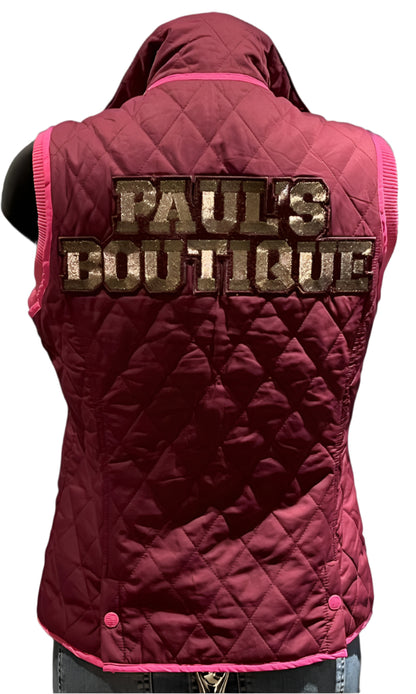 Paul's Boutique Shocking Pink Gilet - UK S