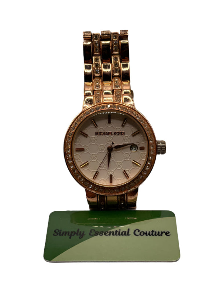 Michael Kors Rose Gold Analogue Watch