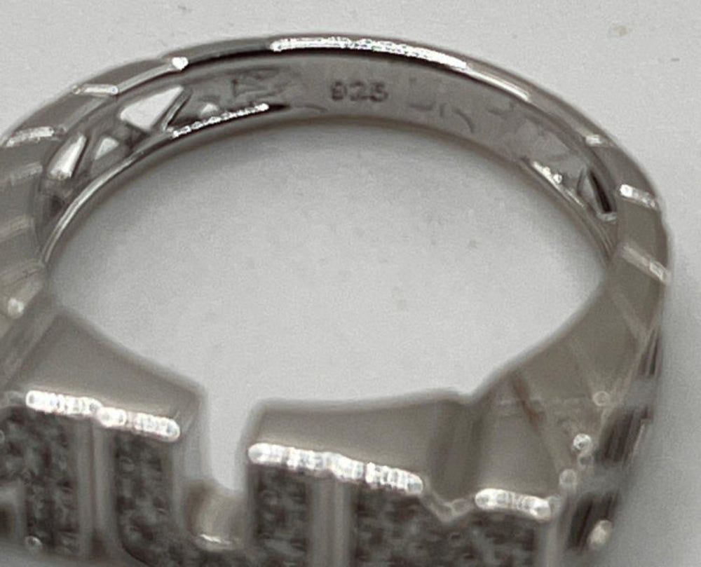 Sterling Silver 925 'MUM' Ring