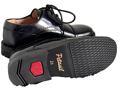 Petasil Black Patent Shoes UK8.5 - NEW