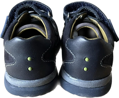 Start-rite Navy Leather shoes size UK3F - 4E  NEW in Box