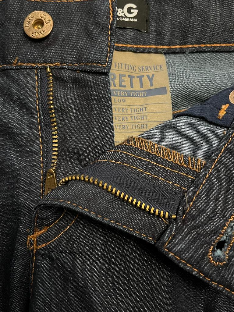 Dolce & Gabanna Dark Blue Jeans - UK8