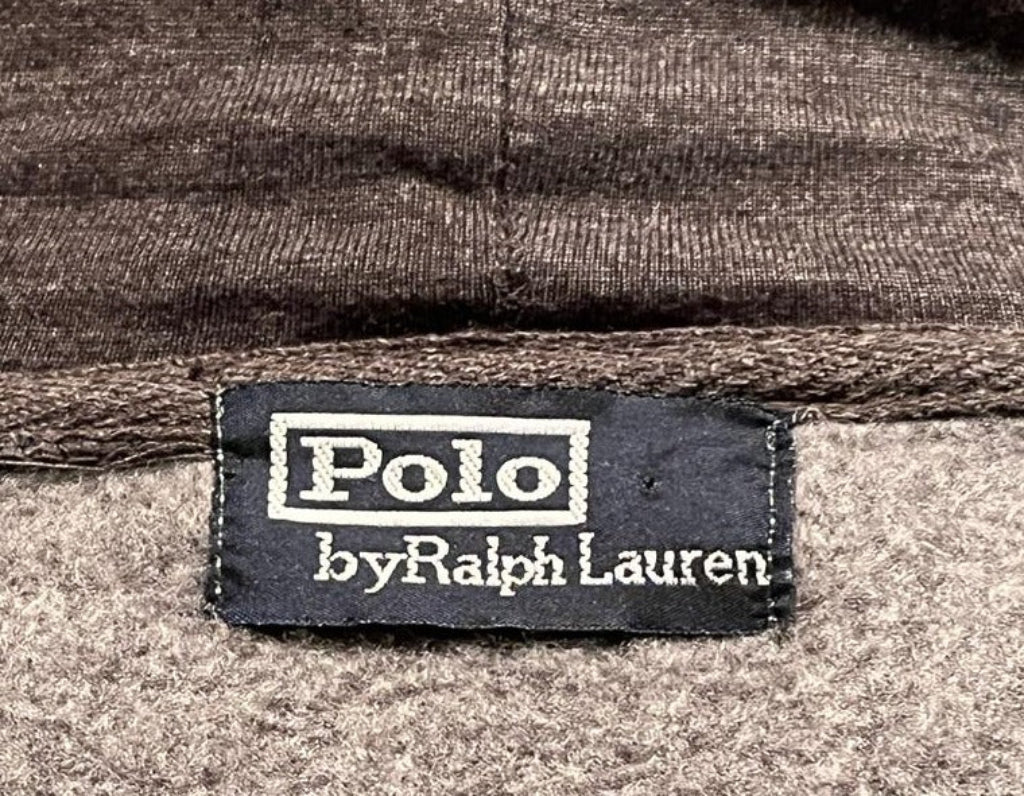 Polo Hoodie - Charcoal Grey - Label