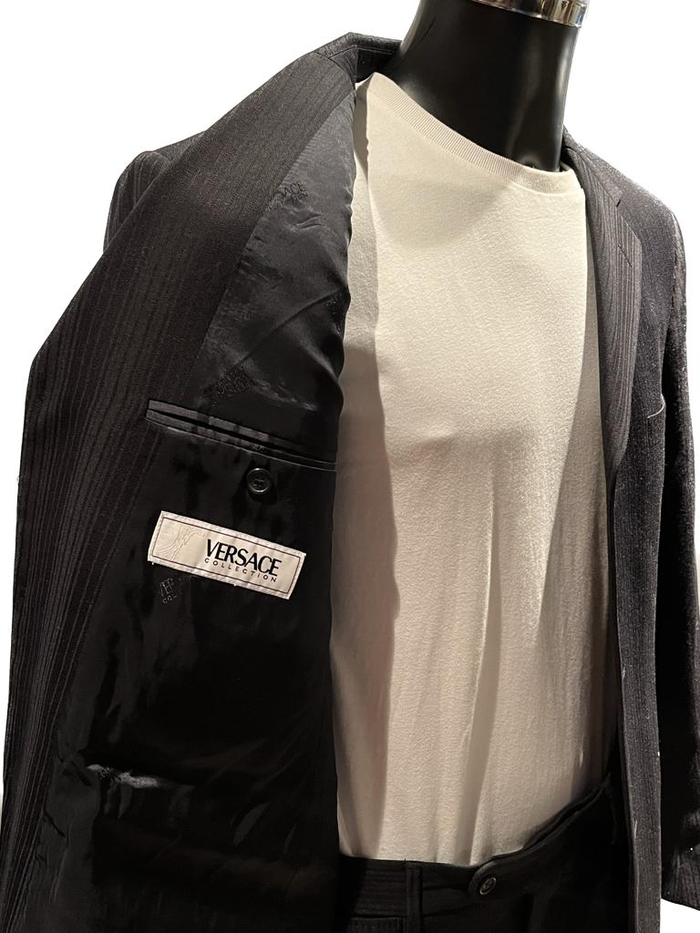 Versace Collection Black Mens Jacket 42"