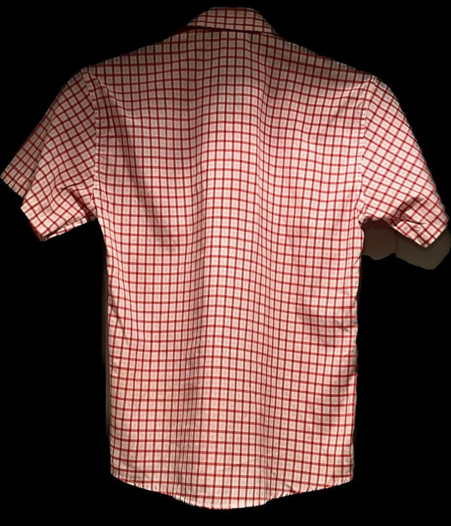 LACOSTE Boys Check Shirt  - Age 10yrs