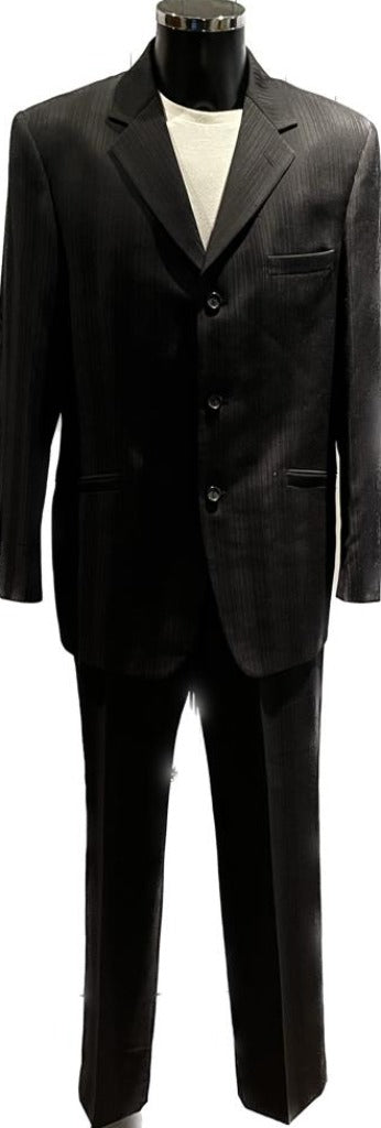 Versace Collection Black Mens Suit - Size W36