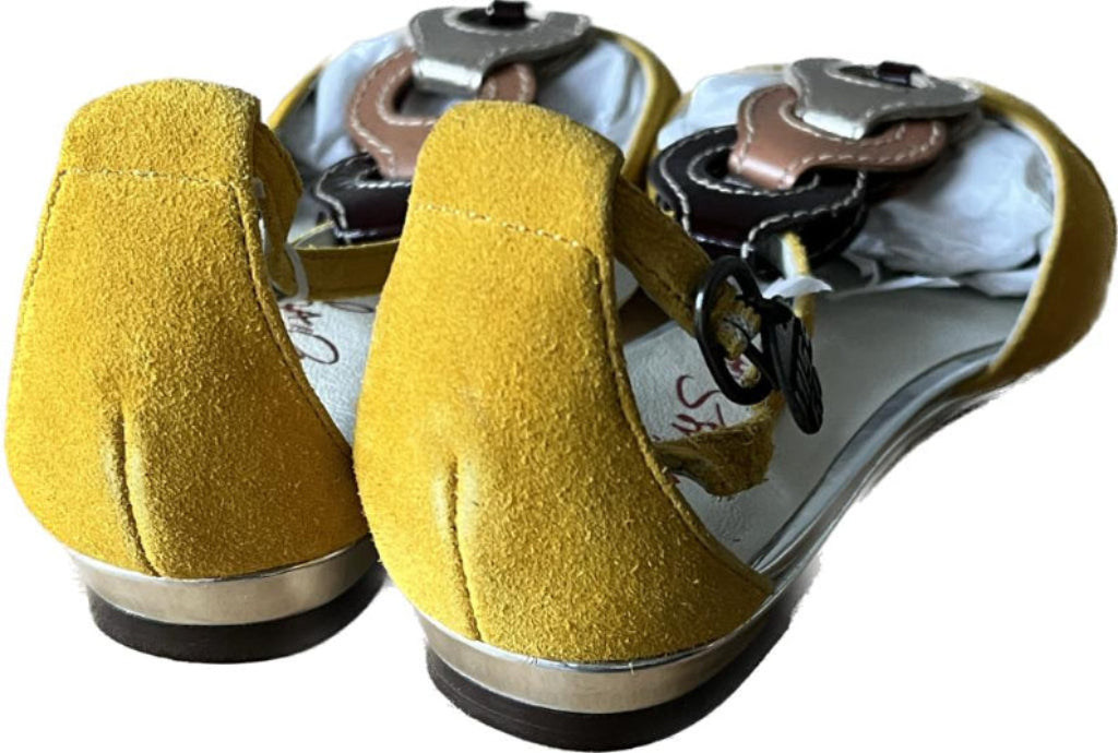 Miss Sixty Suede Sandals - UK4 - NEW