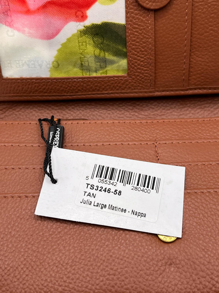 OSPREY Tan Leather Purse
