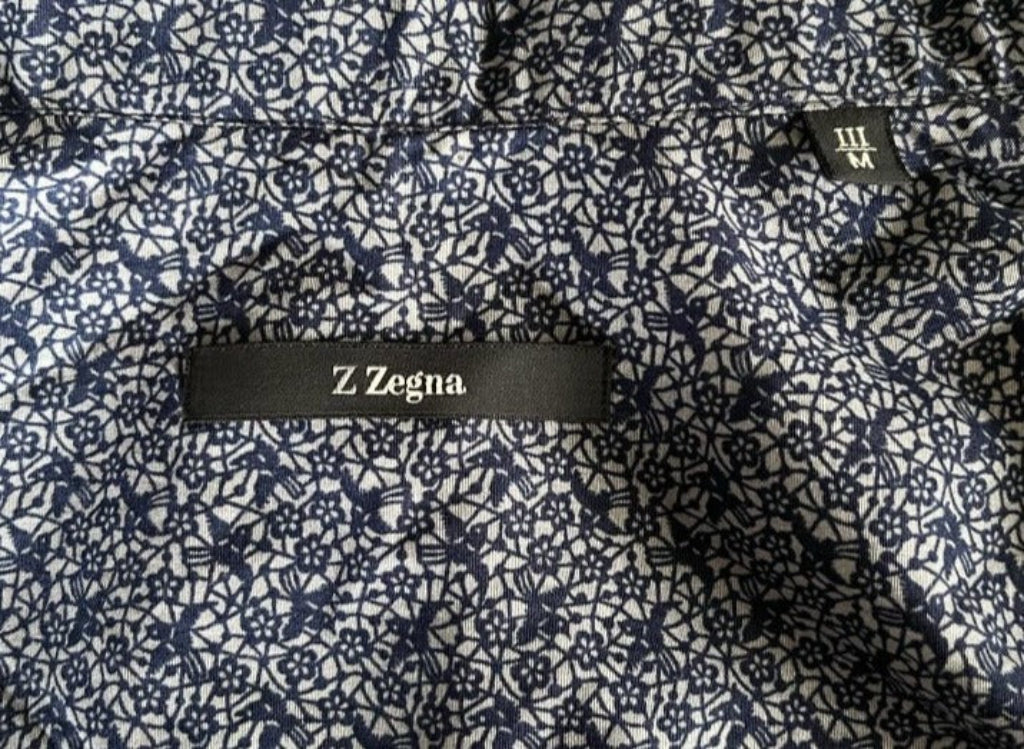 Ermenegildo Zegna Shirt Label and Size 
