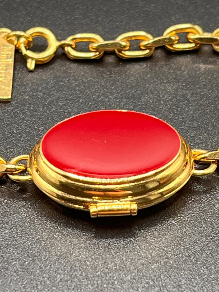 Mulberry Locket Bracelet - Close Up