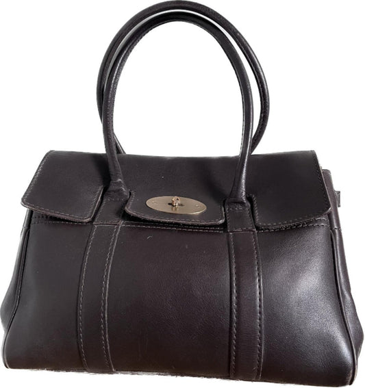MULBERRY Brown Leather Bayswater Bag